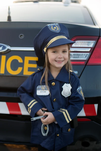 Child wearing Police Officer with Accessories